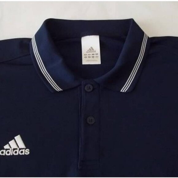 Adidas® ClimaLite Casual Long Sleeve Polo Top Size Large - Picture 7 of 11